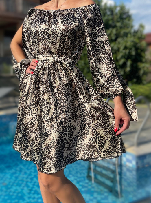 Rochie scurta animal print - Bella 22 [2]
