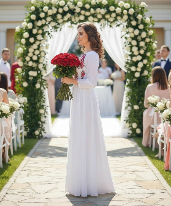 Стилна рокля Елина [2]