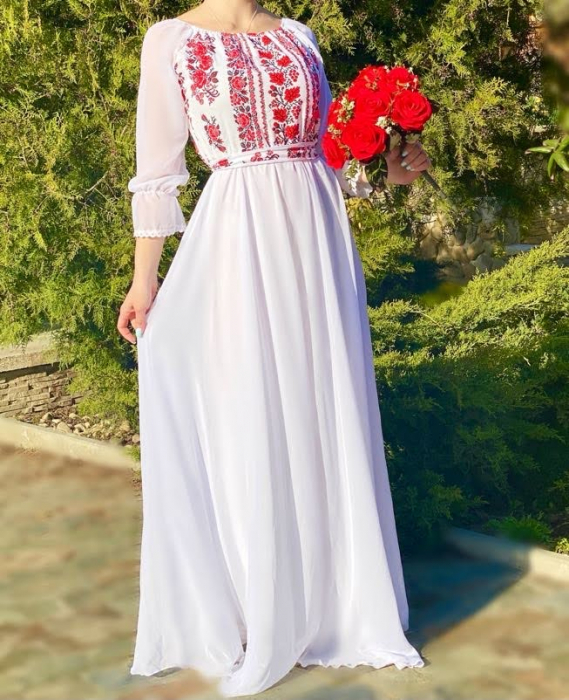 Стилна рокля Елина [3]