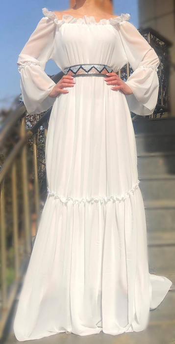 Rochie stilizata lunga Madalina [3]