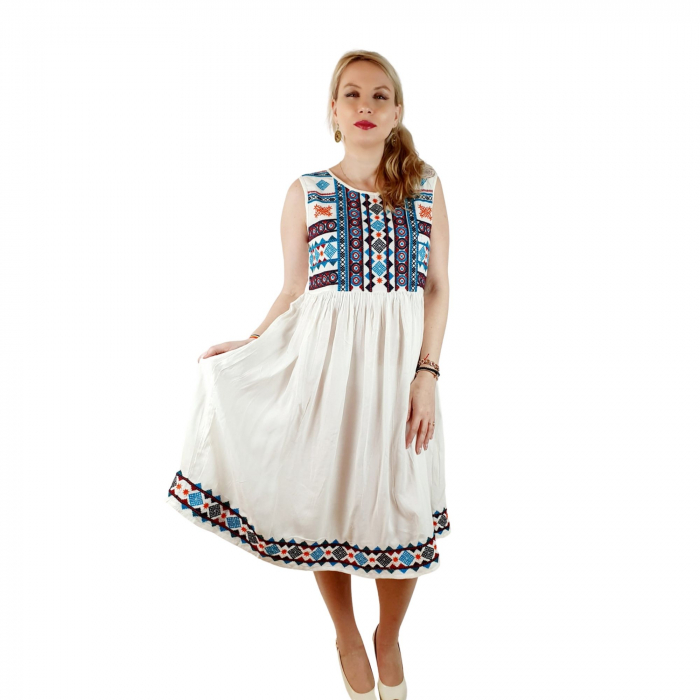 Rochie stilizata traditional Amalia