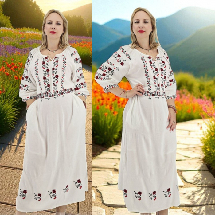 Rochie traditionala Amedea Rochie traditionala Amedea