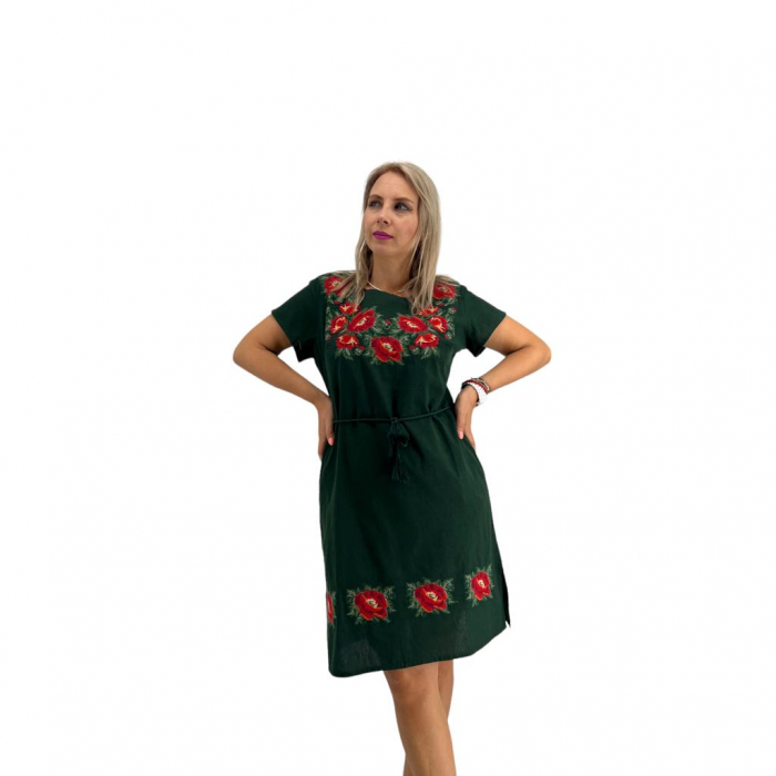 Rochie Traditionala cu broderie Iris 3 [4]
