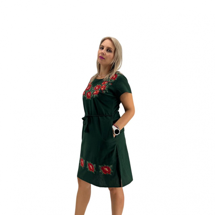 Rochie Traditionala cu broderie Iris 3 [6]