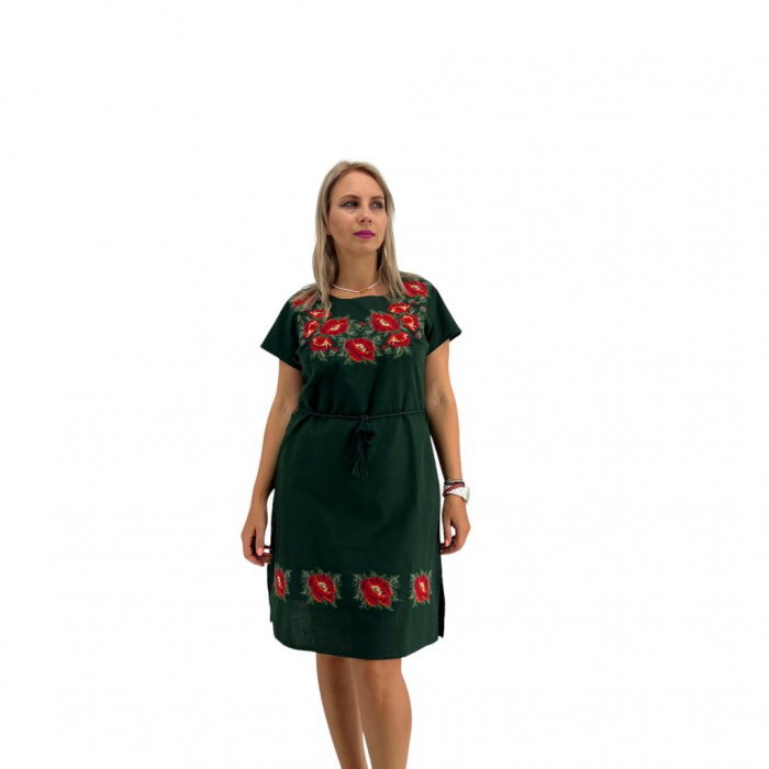 Rochie Traditionala cu broderie Iris 3 [3]