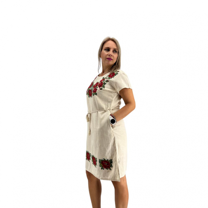 Rochie Traditionala cu broderie Iris 2 [5]
