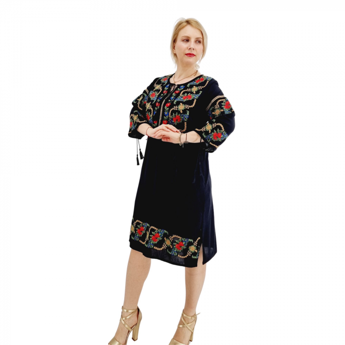 Rochie Traditionala cu broderie Lidia 4 [2]