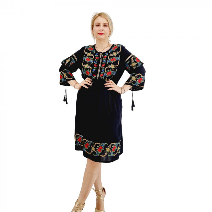 Rochie Traditionala cu broderie Lidia 4 [6]