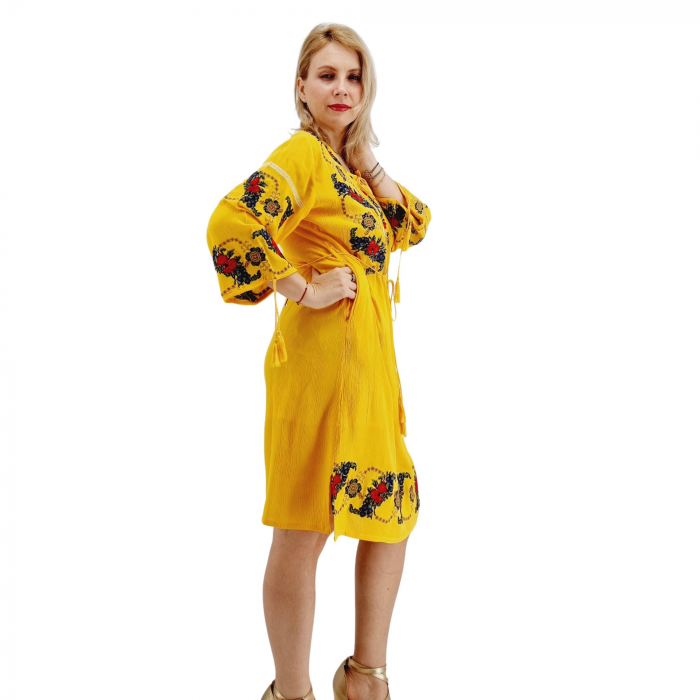 Rochie Traditionala cu broderie Lidia 2 [4]