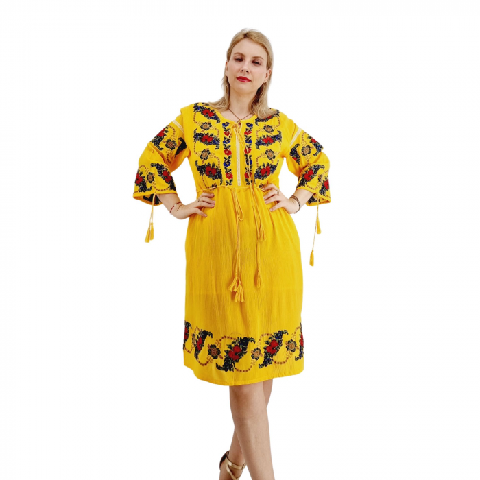 Rochie Traditionala cu broderie Lidia 2 [2]