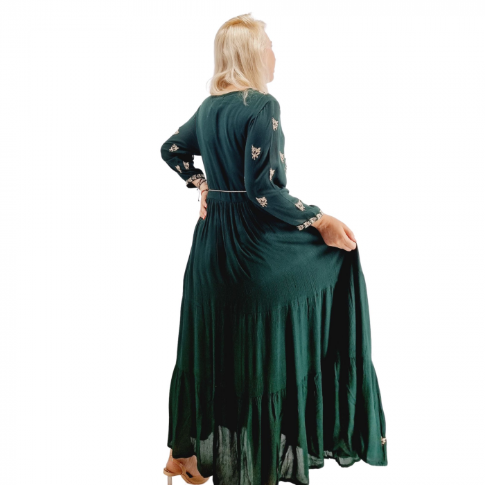 Rochie Traditionala cu broderie Sara 5 [3]