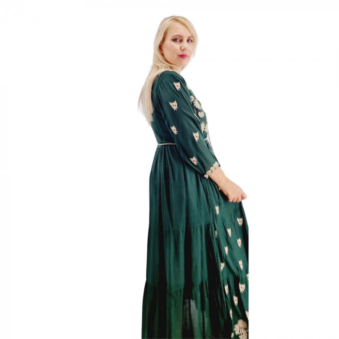 Rochie Traditionala cu broderie Sara 10 [3]