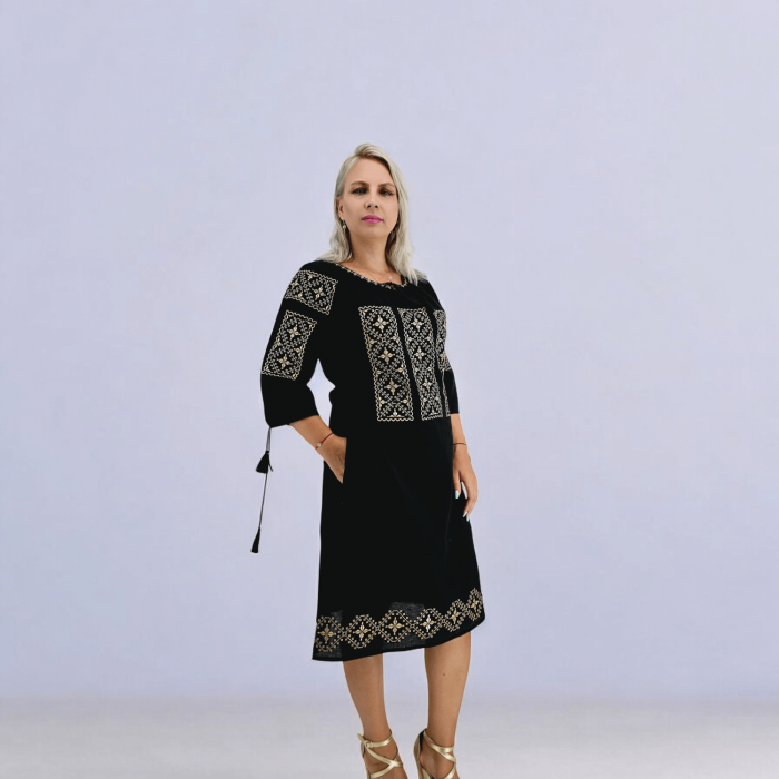 Rochie Traditionala Elodia 4 - masuri mari [2]