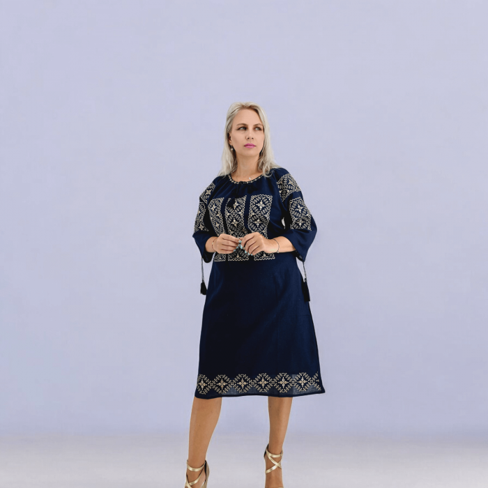 Rochie Traditionala Elodia 5 - masuri mari [2]