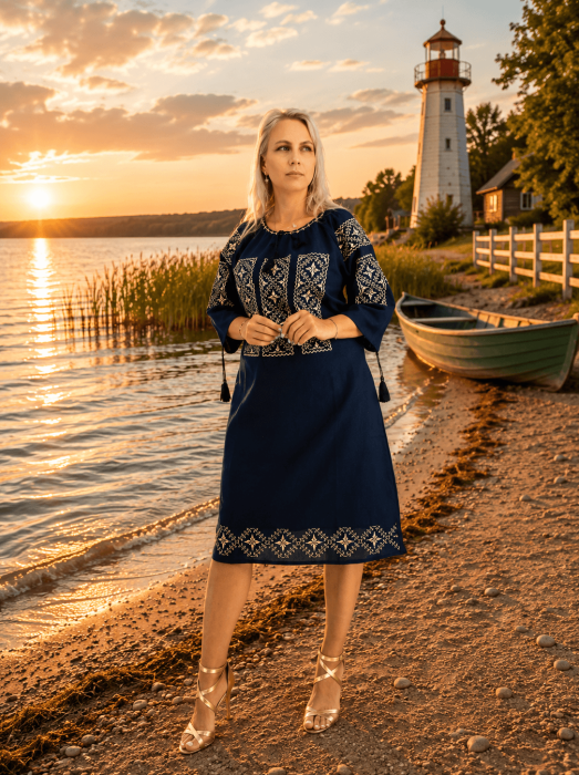 Rochie Traditionala Elodia 5 - masuri mari [3]
