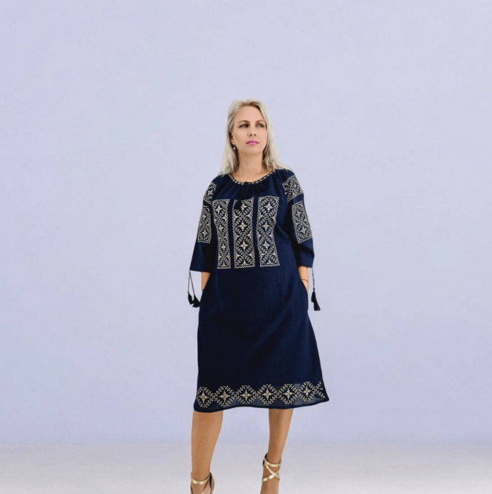 Rochie Traditionala Elodia 5 - masuri mari [5]