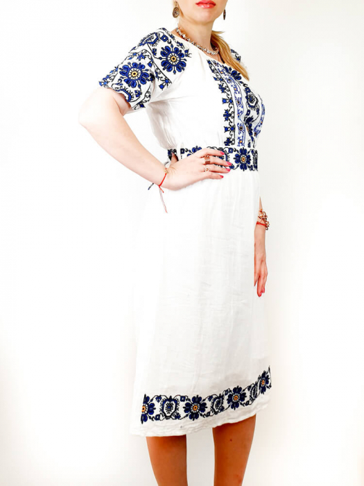 Rochie Traditionala Lorelei cu cordon 2 [3]