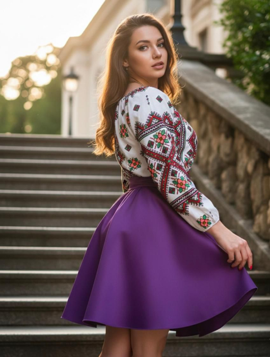 Rochie Traditionala stilizata cu Laura 15 [2]