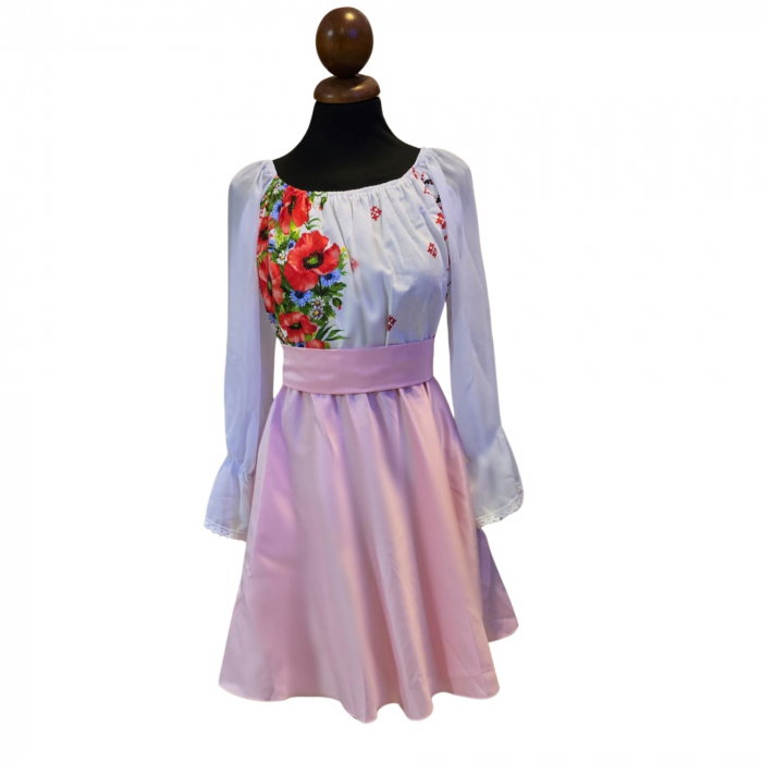 Rochie Traditionala stilizata cu maci 18 [3]