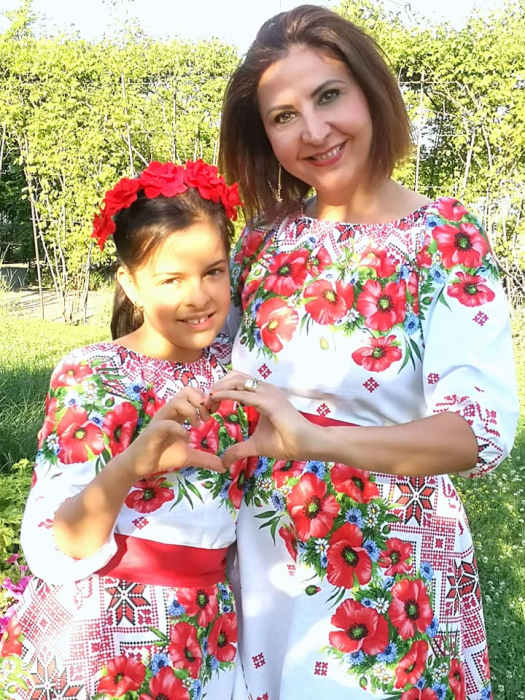 Rochie Traditionala stilizata cu maci [4]