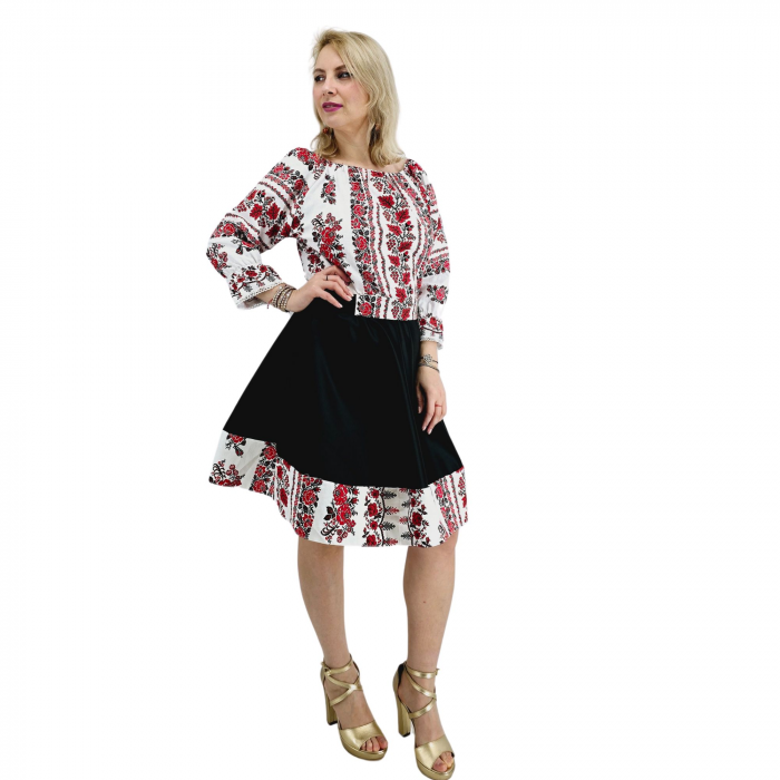 Rochie Traditionala stilizata cu Elena 9 [1]