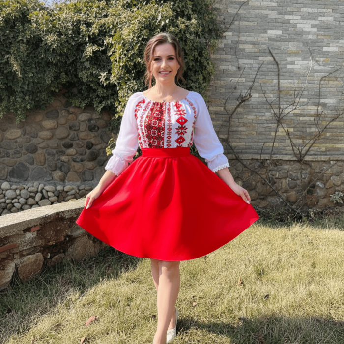 Rochie Traditionala stilizata Lavinia 2
