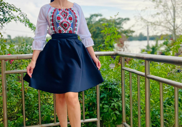 Rochie Traditionala stilizata Caty [2]