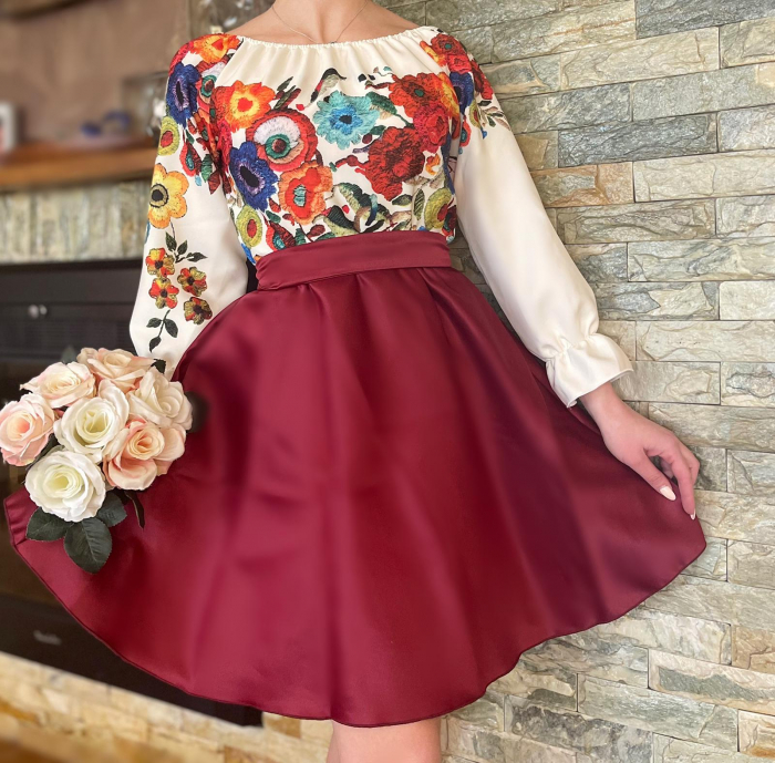 Rochie traditionala tonia 3