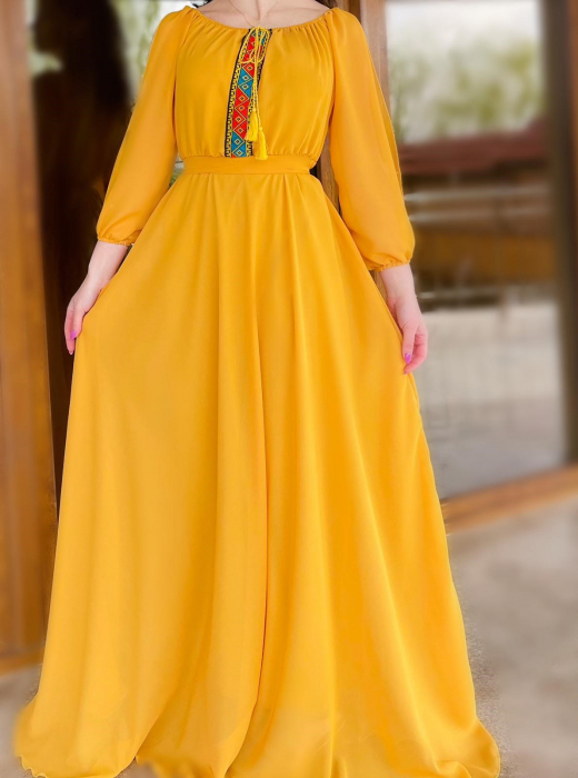 Rochie stilizata Traditional Ornela [4]