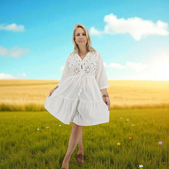Стилна рокля Floare de Grau [4]
