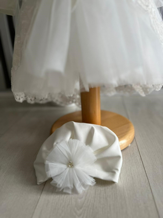 Rochita de fetite Printesa cu bolero Alb [6]