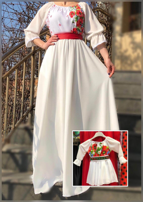 Rochita stilizata cu motive traditionale Diane [2]