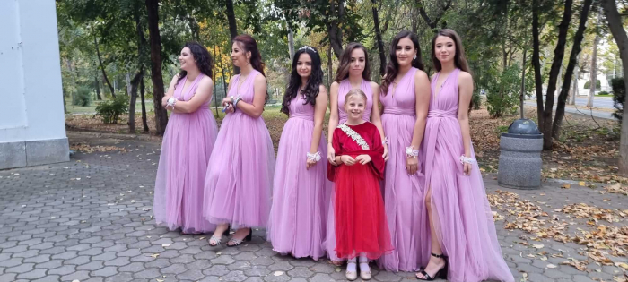 Rochita din catifea si tulle Cleopatra 2 [2]