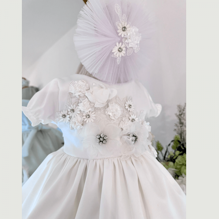 Rochita fetite cu tulle ,margele si broderie - Karmen 2 [3]
