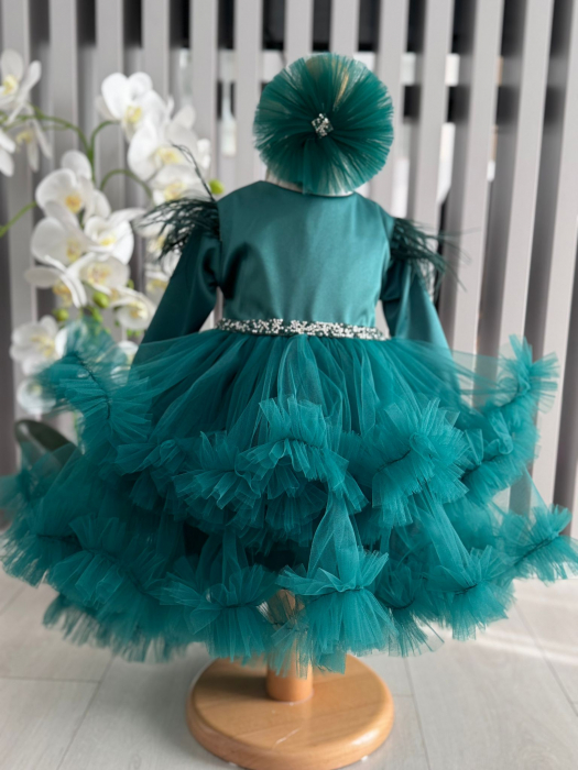 Rochita fetite cu tulle si strasuri  - Robertina [3]