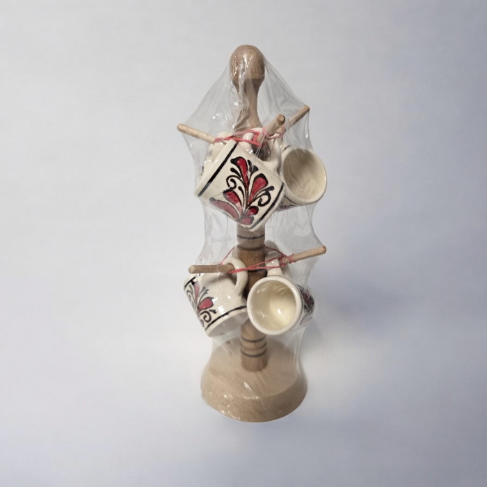 Set canute tuica/visinata ceramica de Corund 8 [3]