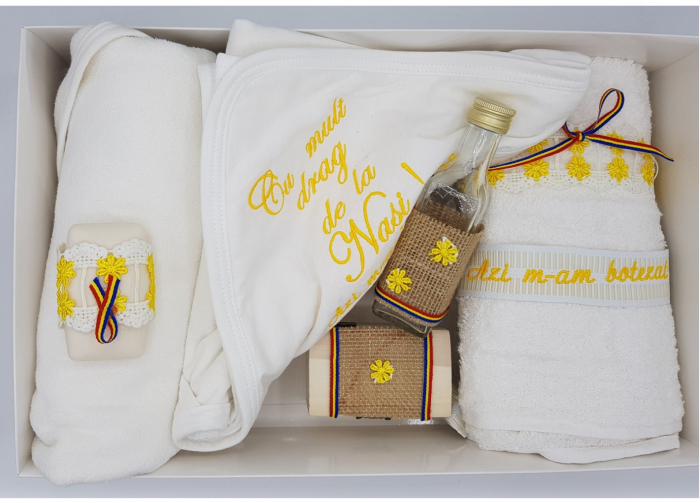 Set Complet pentru Botez Traditional Fetite Ilinca [4]