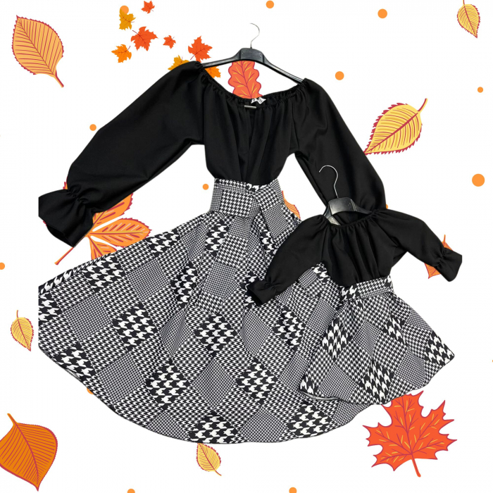Set rochii elegante Mama si Fiica 82 [2]