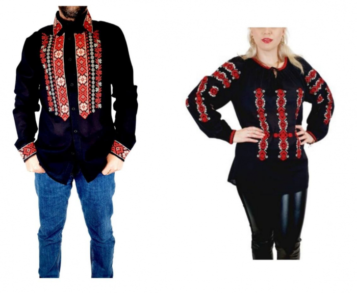 Set traditional cuplu 163
