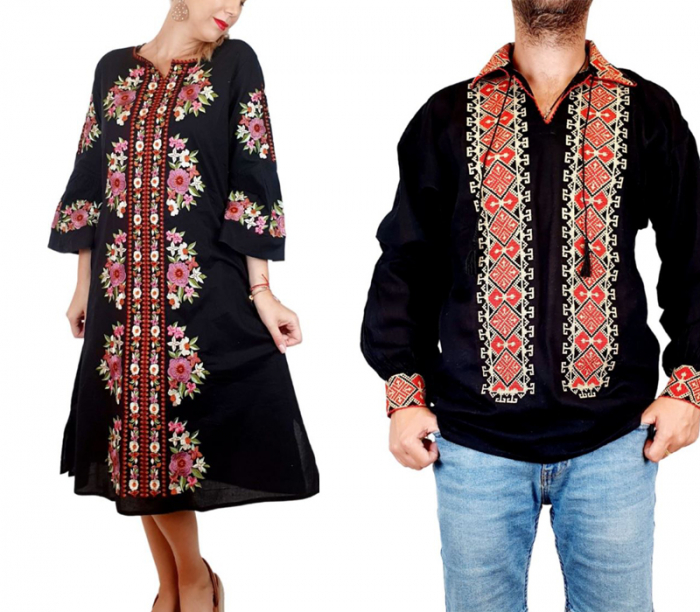 Set traditional cuplu 40