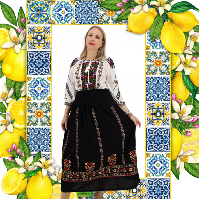 Елегантен комплект: Блуза и пола 30 [5]