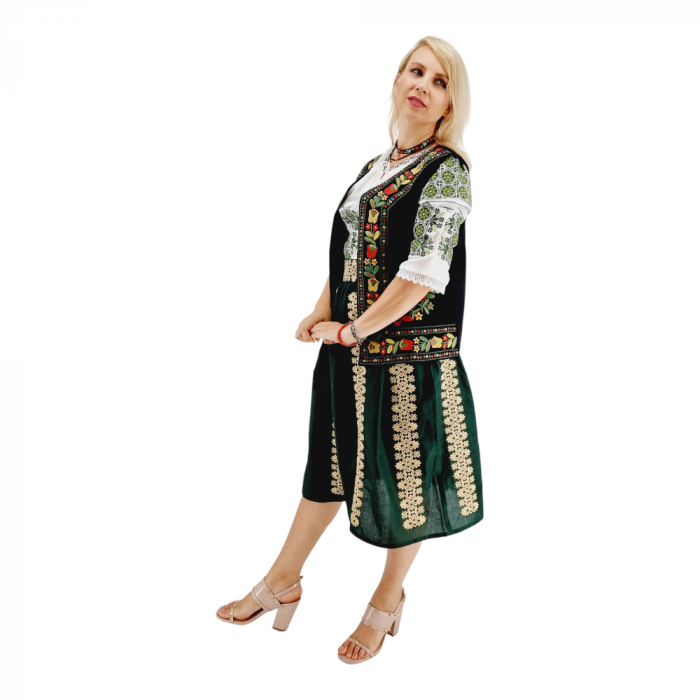 Set traditional format din ie,fusta si vesta XXI [4]