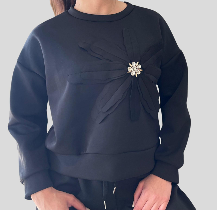 Trening dama Onesize  cu accesoriu ( bluza si pantaloni ) 2
