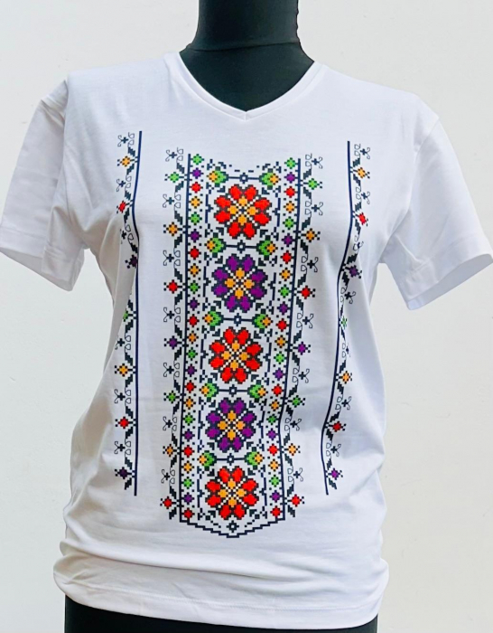 Tricou cu imprimeu traditional Alexis 6 [1]