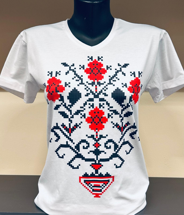 Tricou cu imprimeu traditional Alexis 8 [1]
