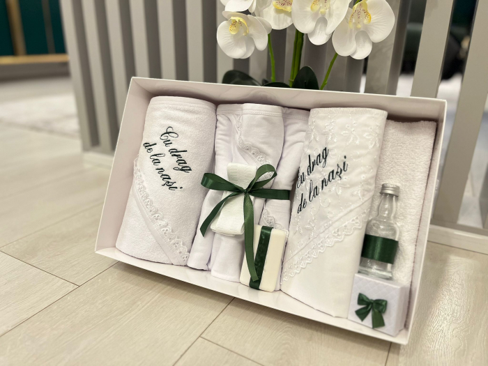 Trusou Botez format din 8 piese culoare verde [2]