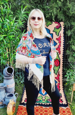 Esarfe - Batic etno mare  - diferite culori