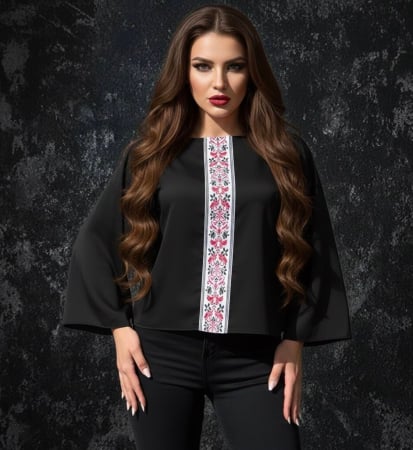 Bluze - Bluza stilizata cu motive traditionale Ionica 2