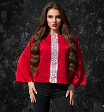 Bluza stilizata cu motive traditionale Ionica [1]