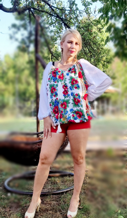 Bluza stilizata cu motive traditionale Margareta 9 [1]
